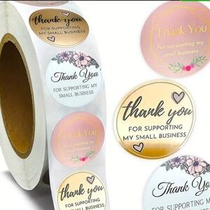 BUY IT NOW Mystery Thank you Stickers 500 piece